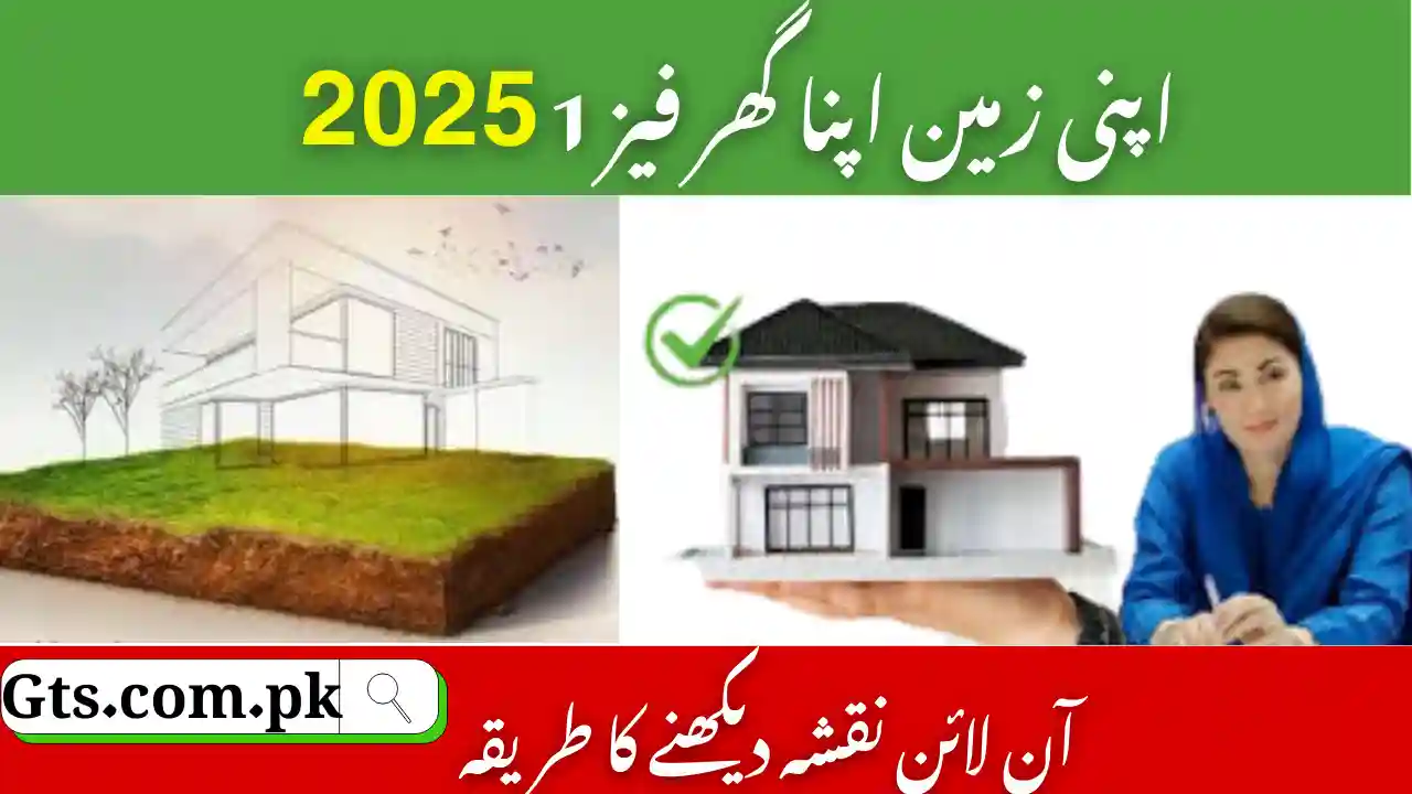 Apni Zameen Apna Ghar Phase 1 Map and Housing Locations