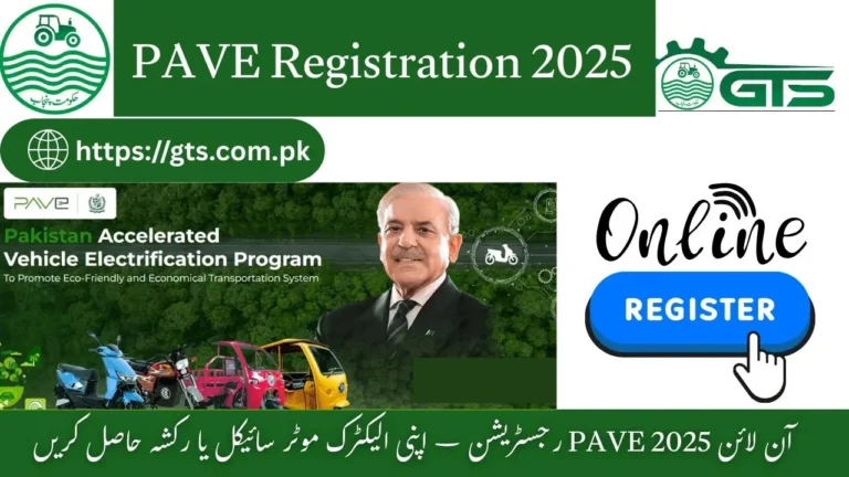 PAVE Registration
