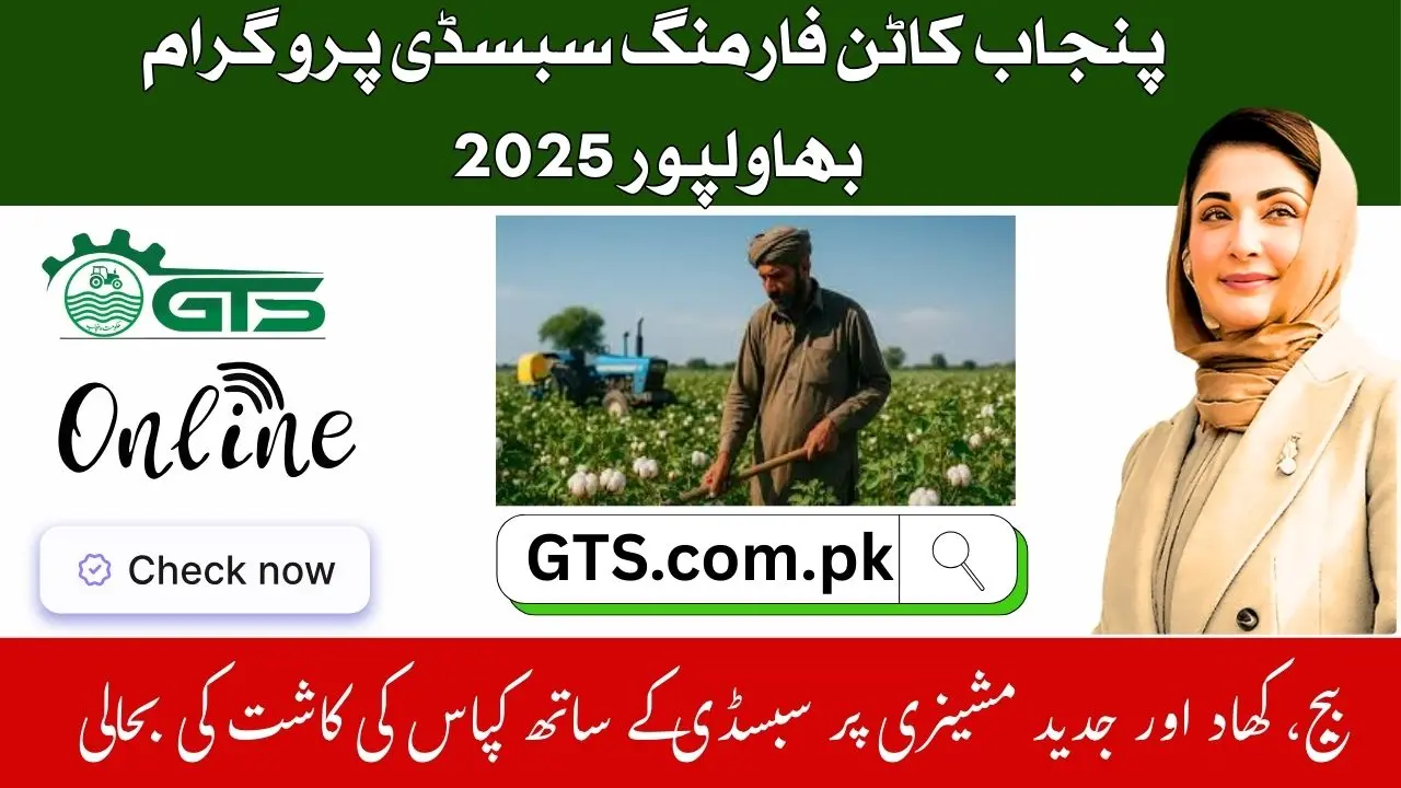 Punjab Cotton Farming Subsidy 2025