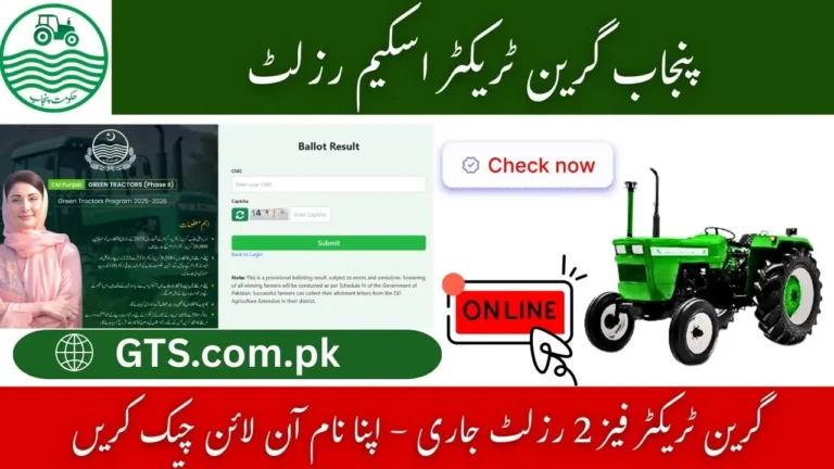 Green Tractors Phase II Balloting Results