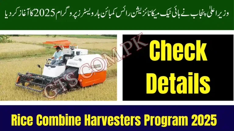 High-Tech Mechanization Rice Combine Harvesters Program 2025