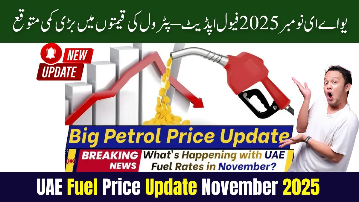 UAE Fuel Price Update November 2025