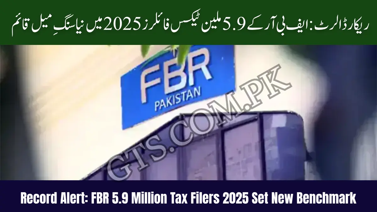 FBR 5.9 Million Tax Filers 2025