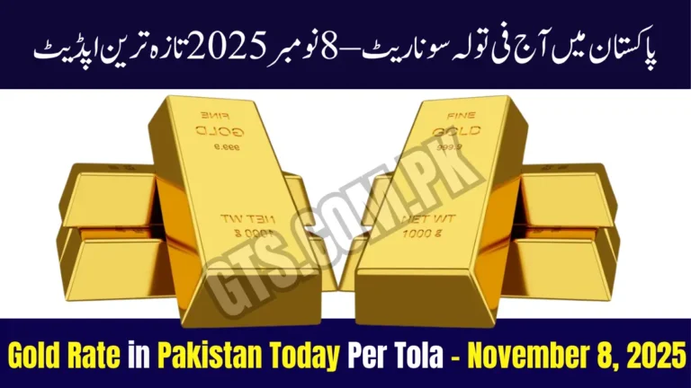 Gold Rate in Pakistan Today Per Tola