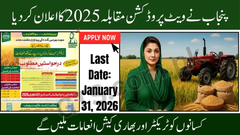 Punjab Announces Wheat Production Competition 2025