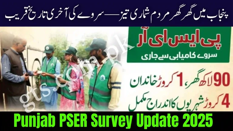 Punjab PSER Survey Update 2025