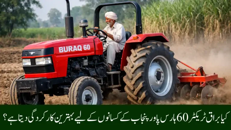 Buraq Tractor 60 HP Performance Review For Punjab Farmers