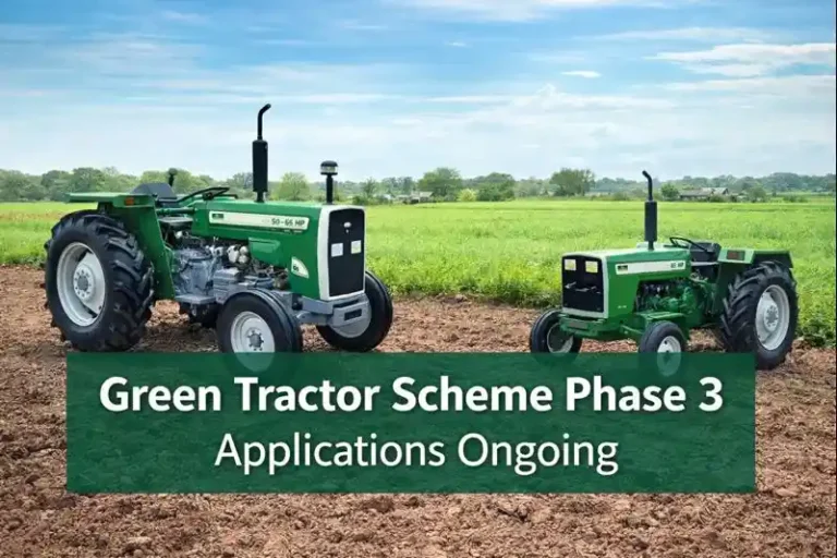 Green Tractor Scheme Phase 3 Applications Ongoing