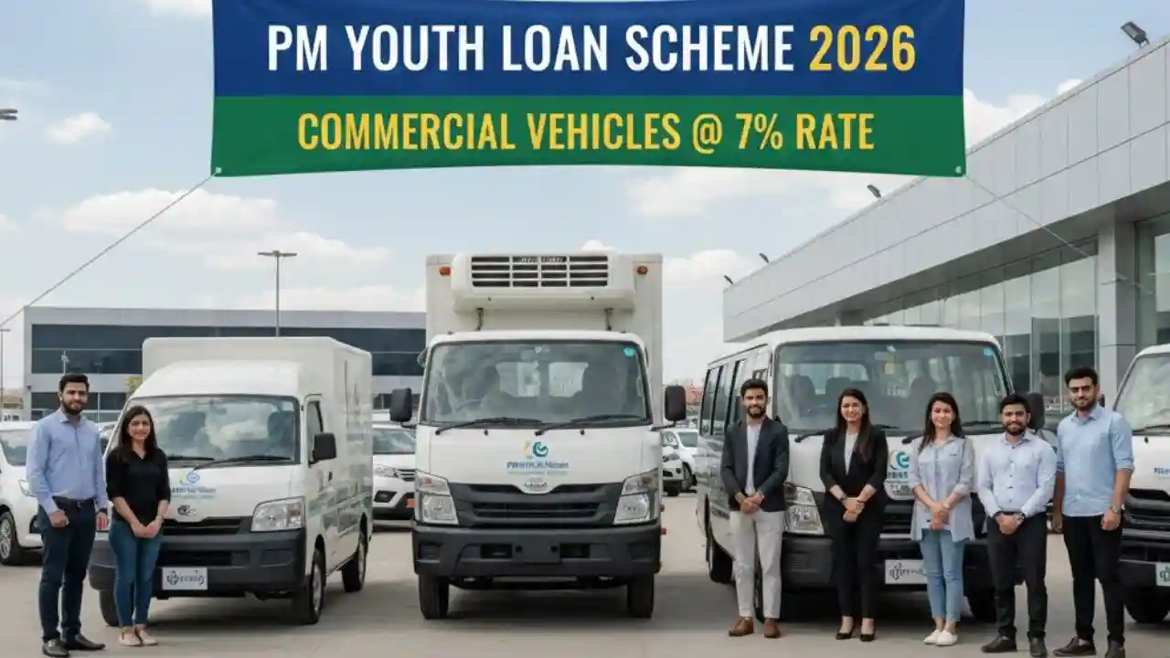 PM Youth Loan Scheme 2026 – Commercial Vehicles at 7% Rate