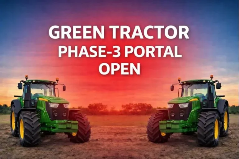 Punjab Govt Opens Online Apply Portal for High Power Green Tractor Phase-3
