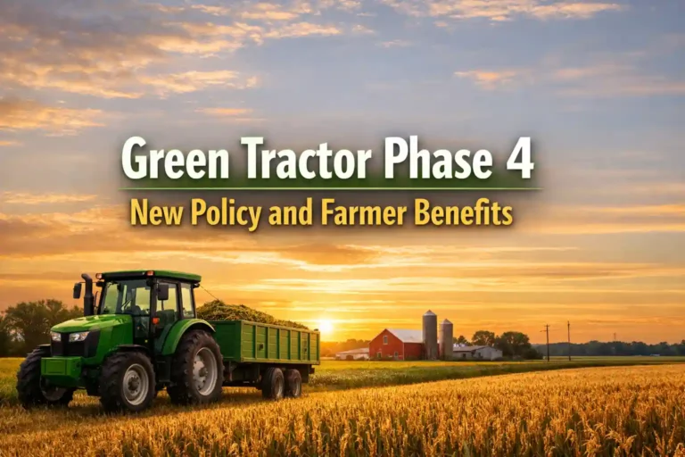 Green Tractor Phase 4 New Policy and Farmer Benefits
