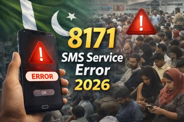 8171 SMS Service Error 2026 – How to Fix Issue