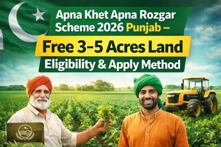 Apna Khet Apna Rozgar Scheme 2026 Punjab