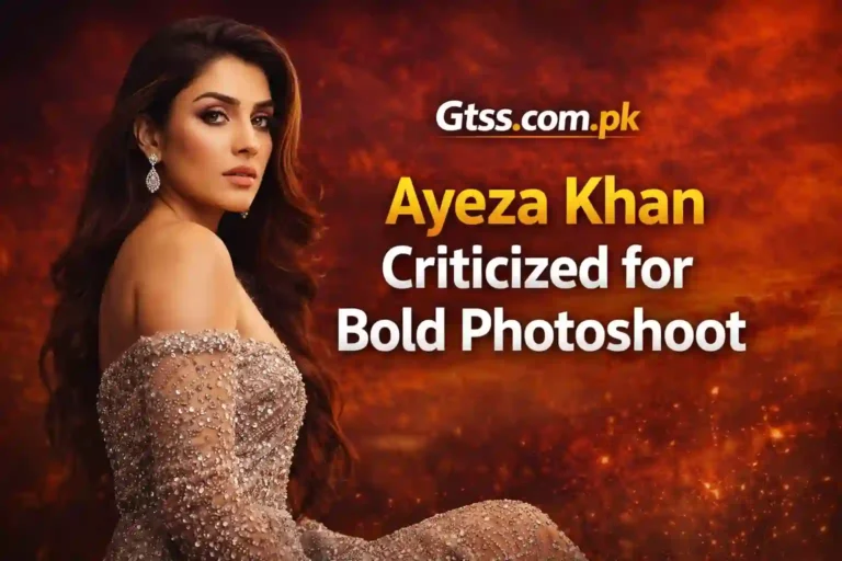 Ayeza Khan Criticized for Bold Photoshoot