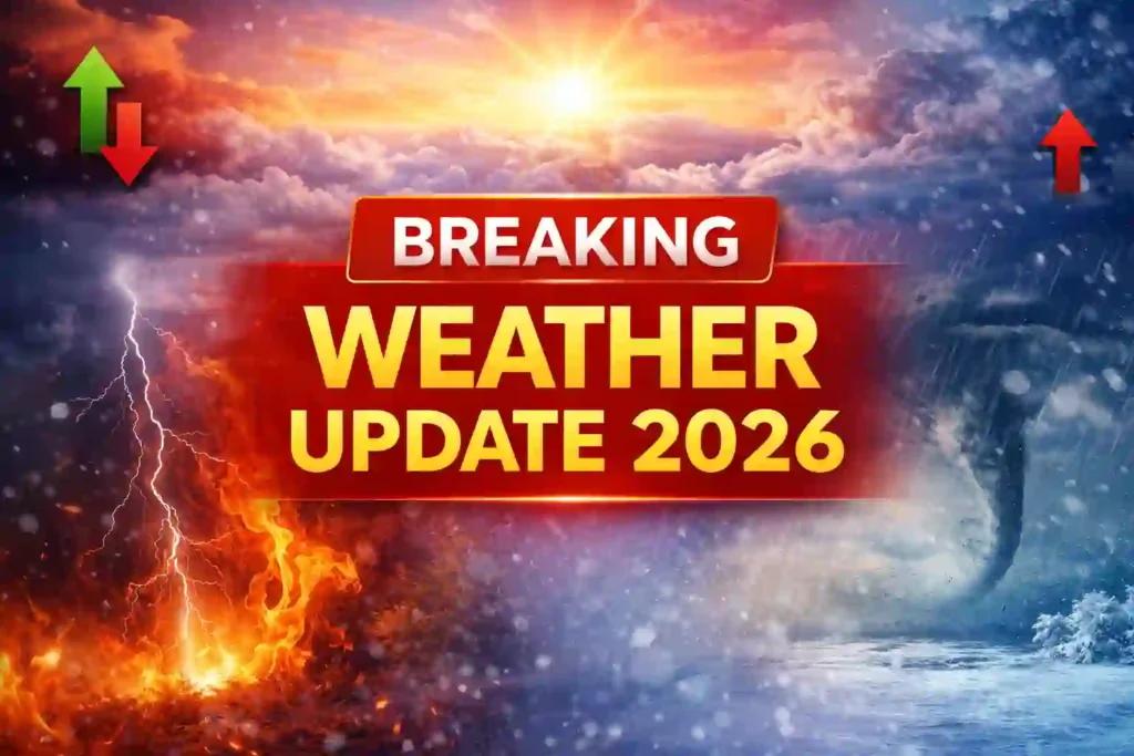 Breaking Weather Update 2026: Heavy Rain, Storm Alerts & Temperature Drop Expected