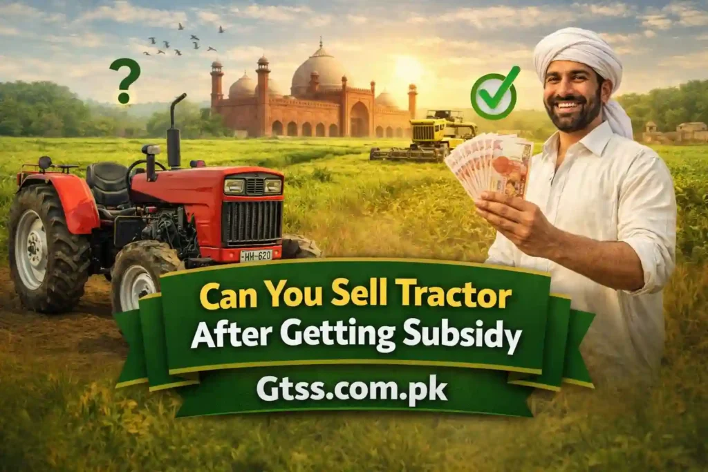 Can You Sell Tractor After Getting Subsidy Government Rules Explained