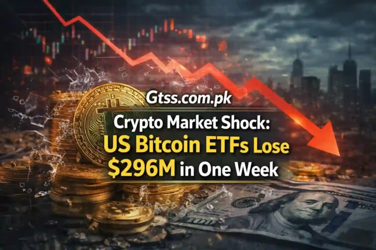 Crypto Market Shock US Bitcoin ETFs Lose $296M in One Week