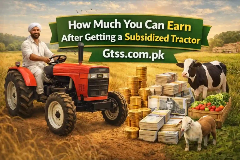 How Much You Can Earn After Getting a Subsidized Tractor