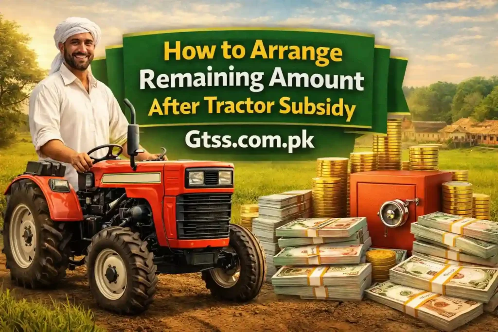 How to Arrange Remaining Amount After Tractor Subsidy