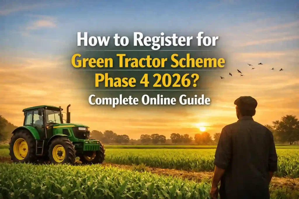 How to Register for Green Tractor Scheme Phase 4 2026? Complete Online Guide 5 How to Register for Green Tractor Scheme Phase 4 2026