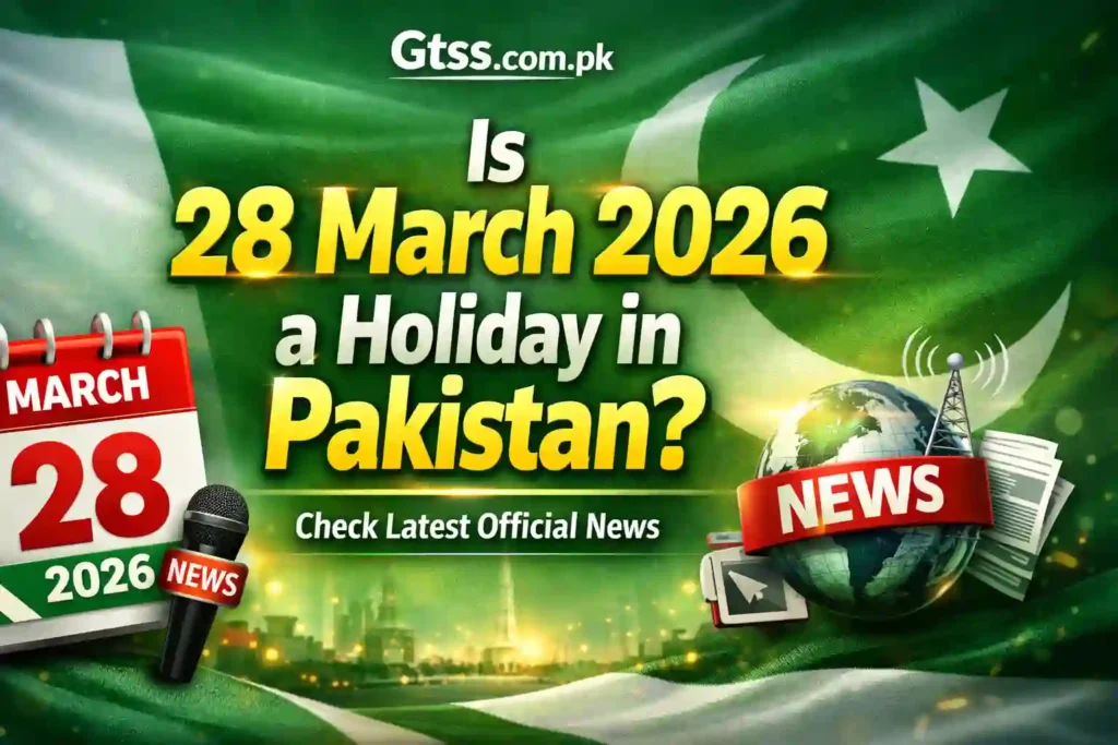 Is 28 March 2026 a Holiday in Pakistan Check Latest Official News