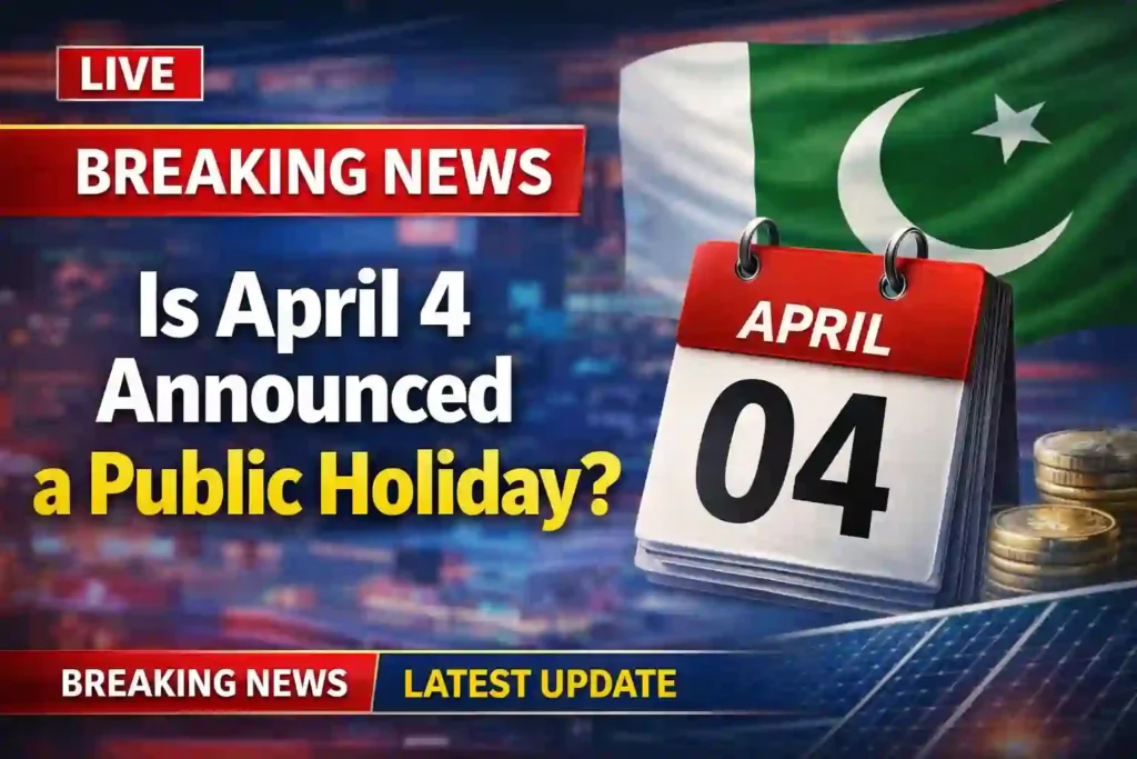 Is April 4 Announced a Public Holiday Across Province