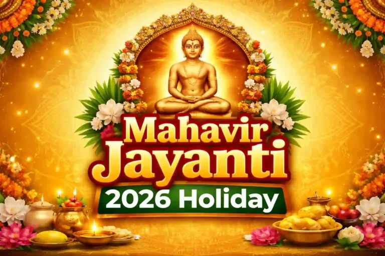 Mahavir Jayanti 2026 Holiday: Is Tomorrow a Bank Holiday on 31st March? Full Details