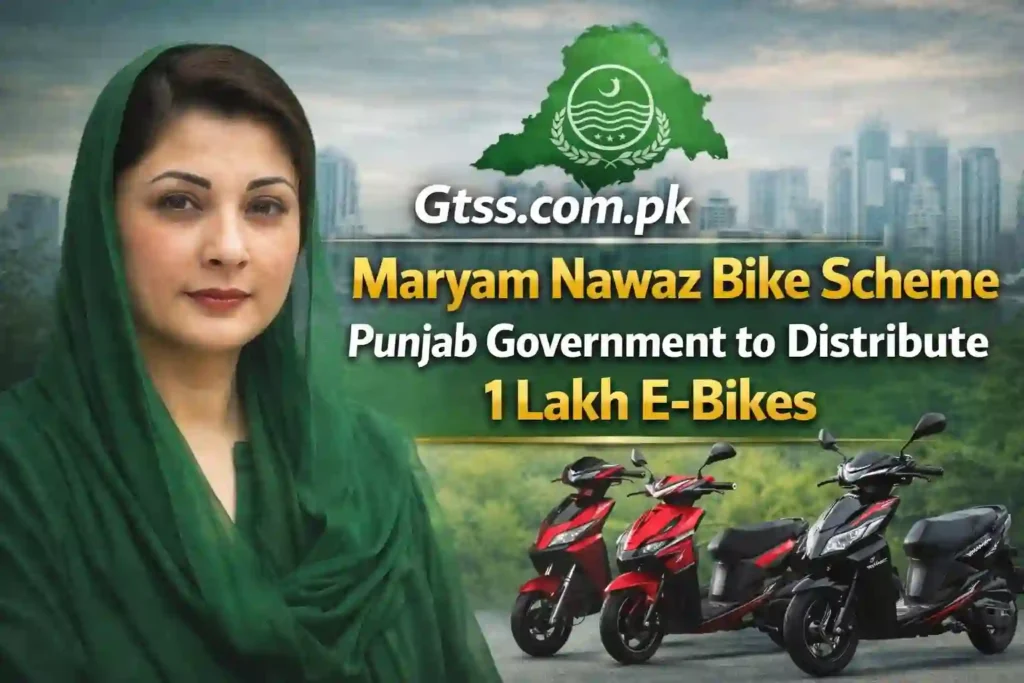 Maryam Nawaz Bike Scheme Punjab Government to Distribute 1 Lakh E-Bikes