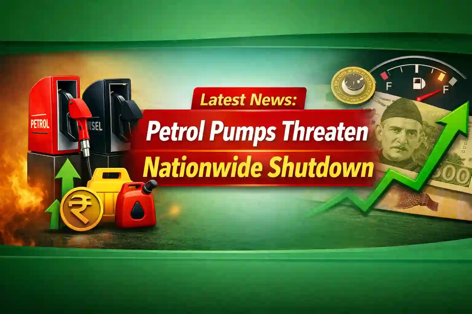 Petrol Pumps Threaten Nationwide Shutdown in Pakistan