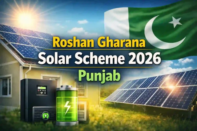 Roshan Gharana Solar Scheme 2026 Punjab Free System