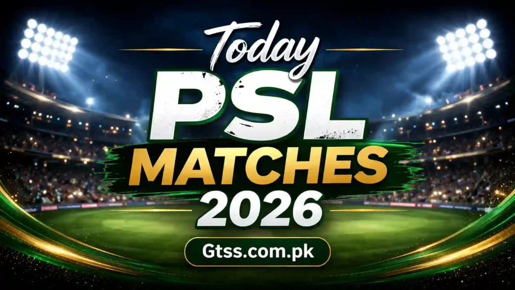 Today PSL Matches 2026