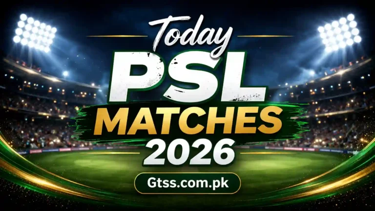 Today PSL Matches 2026