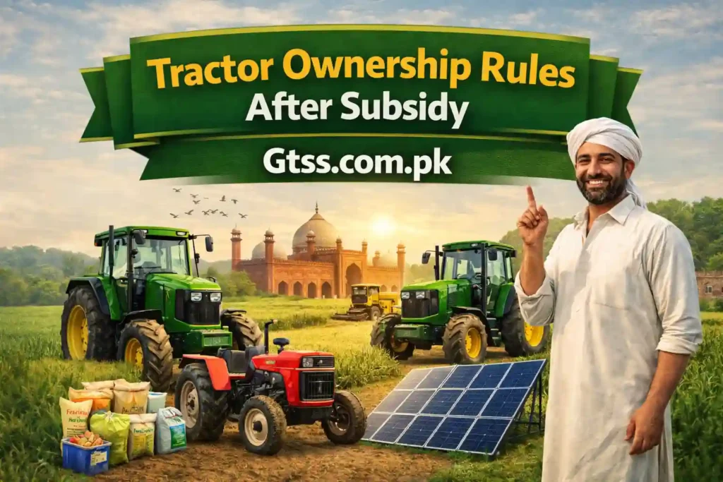 Tractor Ownership Rules After Subsidy – Full Legal Guide
