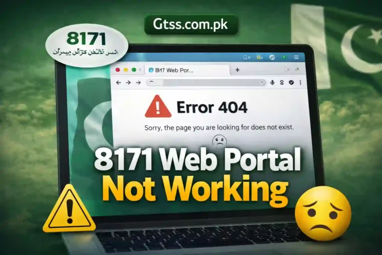 8171 Web Portal Not Working Easy Fix Guide 2026