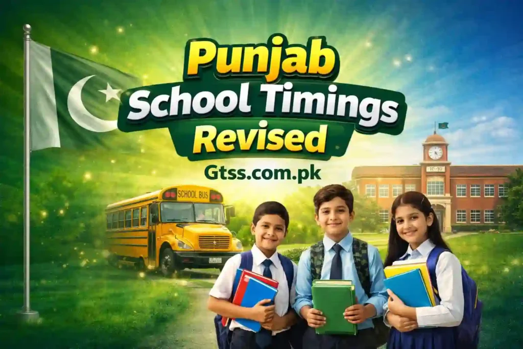 Big Update Punjab School Timings Revised, Friday Off Confirmed April 2026