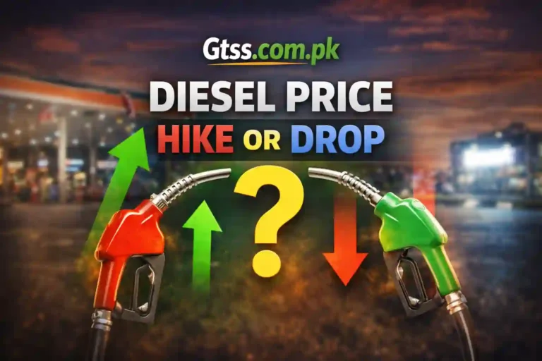 Breaking Diesel Price Hike or Drop Latest Update in Pakistan