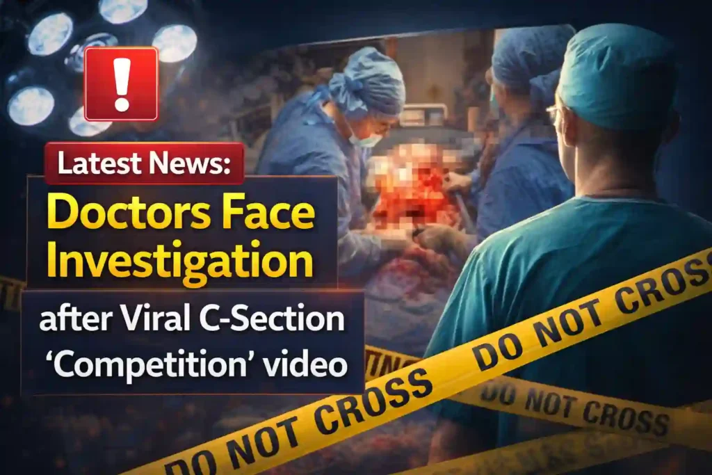 Doctors Face Investigation after Viral C-Section ‘Competition’ video in Lahore