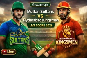 Multan Sultans vs Hyderabad Kingsmen Live Score 2026