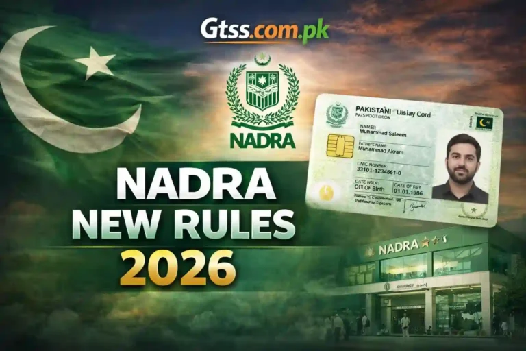 NADRA New Rules 2026