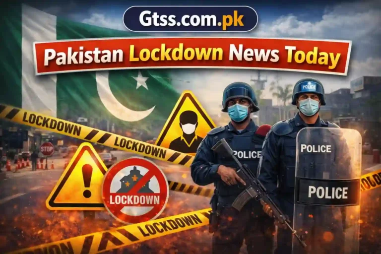 Pakistan Lockdown News Today