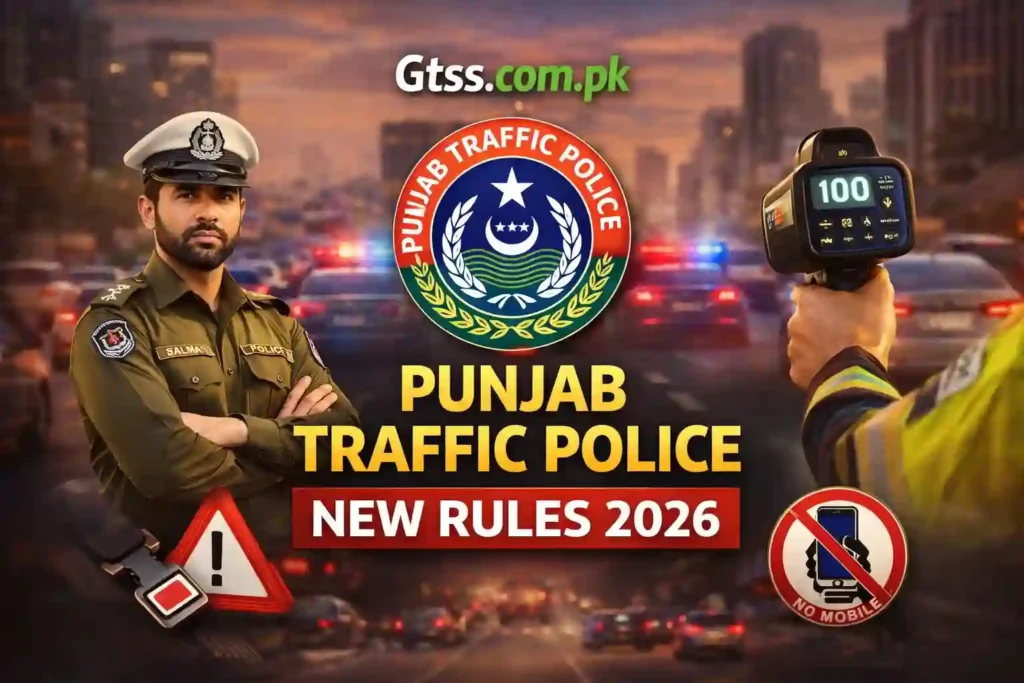 Punjab Traffic Police New Rules 2026