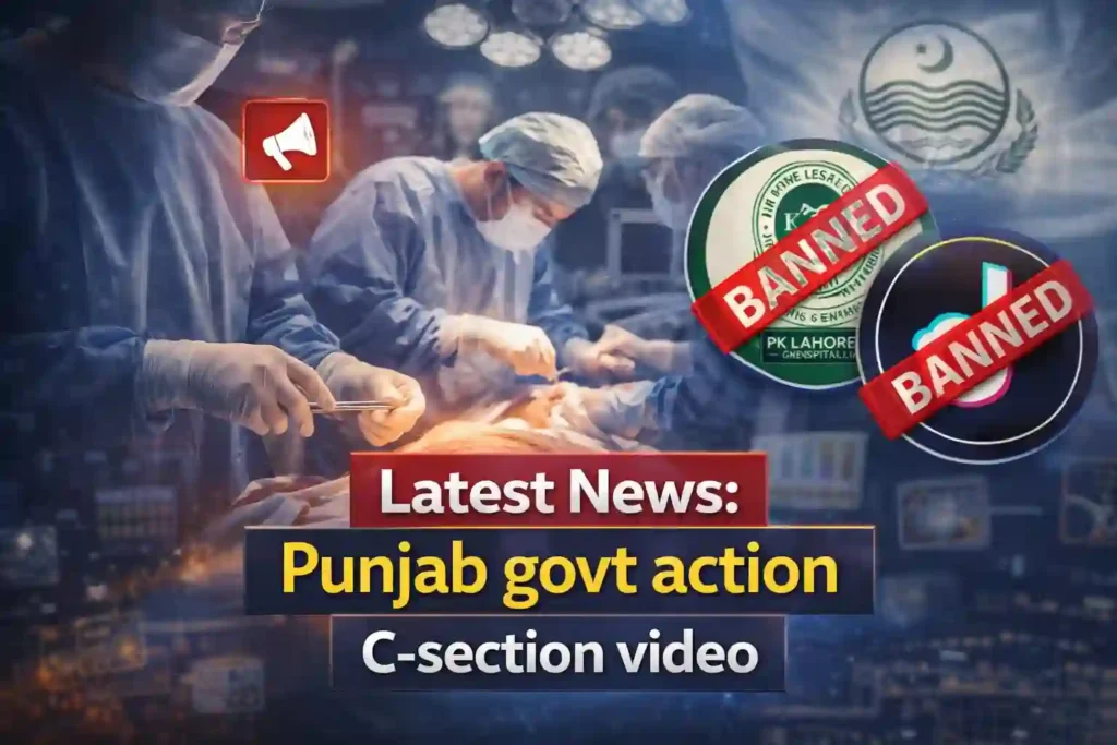 Punjab Govt In Action – Terminates Training, Suspends Senior Officials Over Viral C-Section Video 5 Punjab govt action C-section video