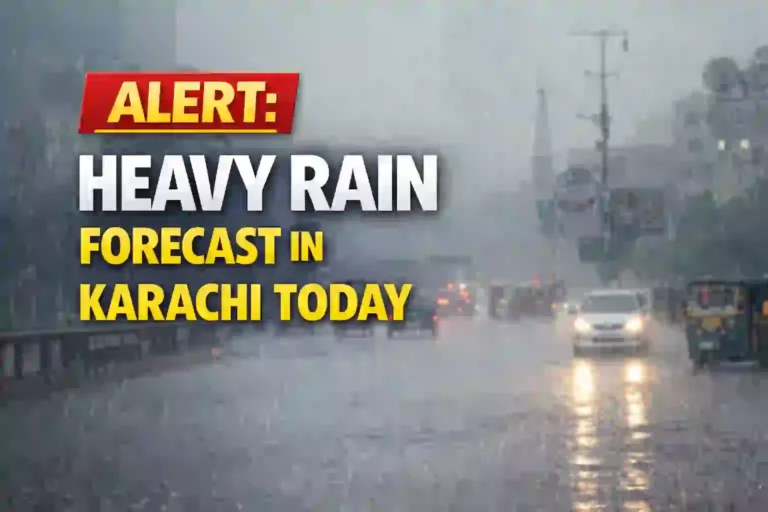 eavy Rain Forecast in Karachi Today
